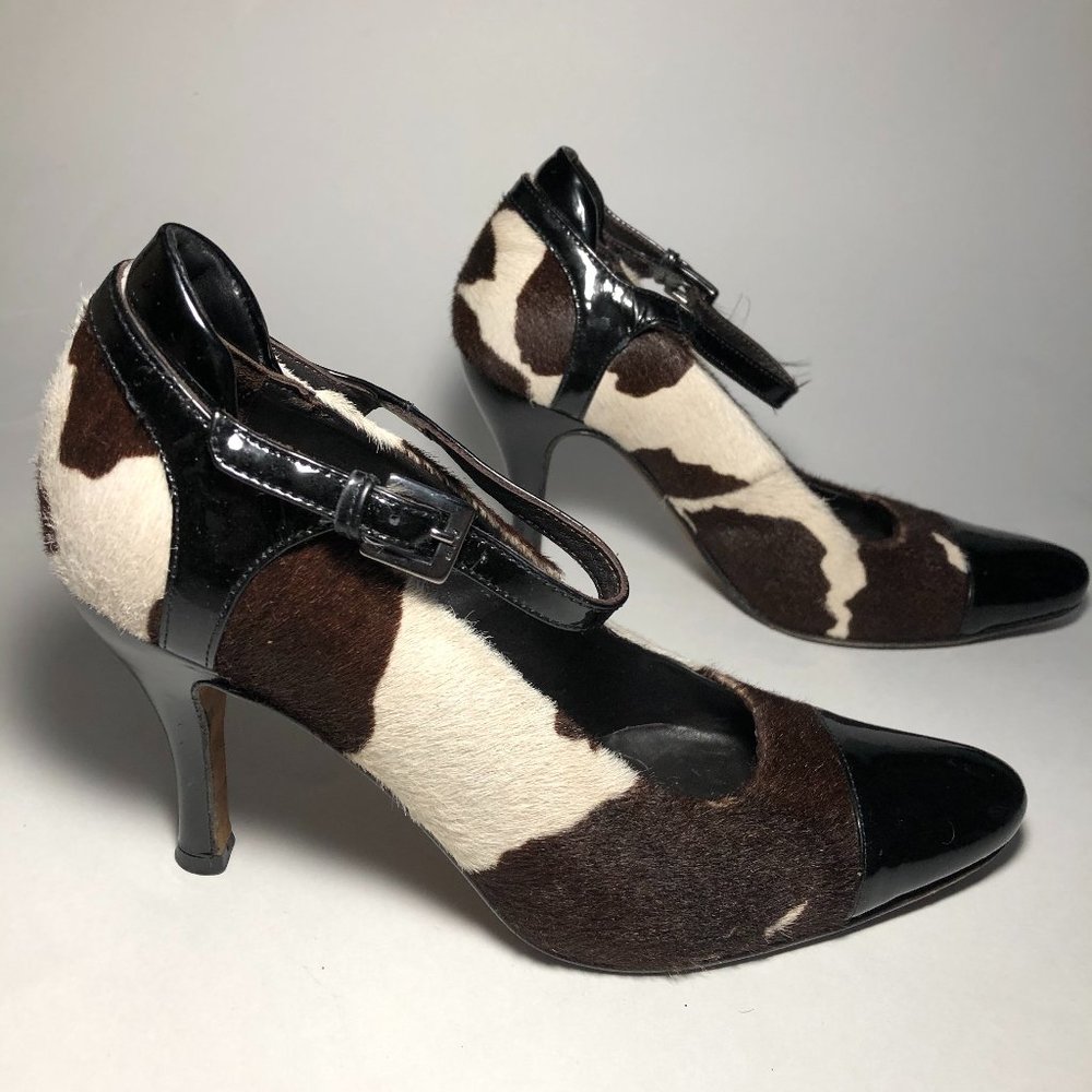 Donald J. Pliner Couture Pony Hair Heels